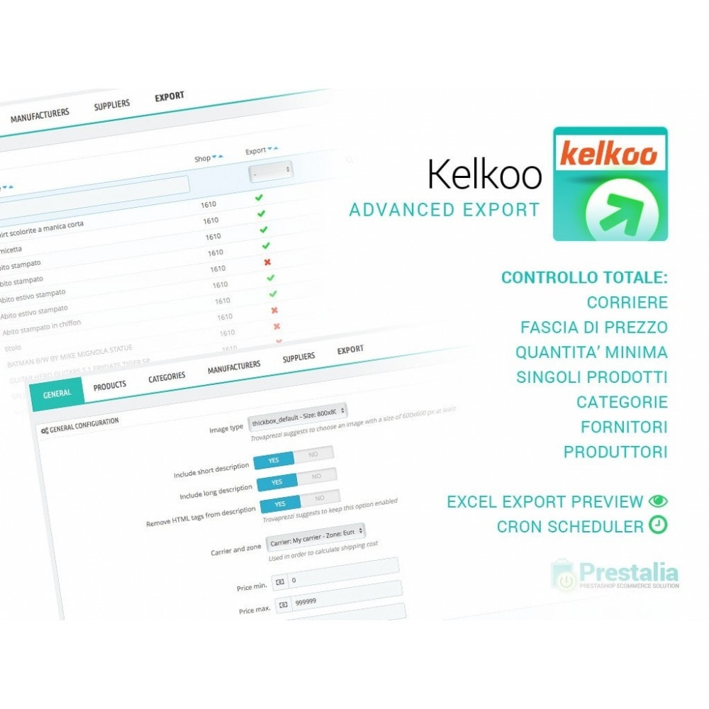 kelkoo-export-advanced-filters